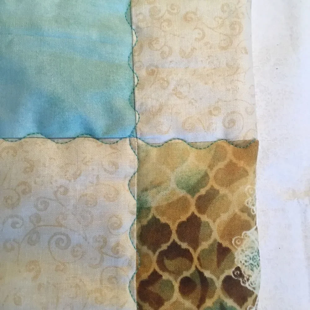 3/$25 or $12 ea. NWT Handmade Reversible Quilted Baby Bib.
